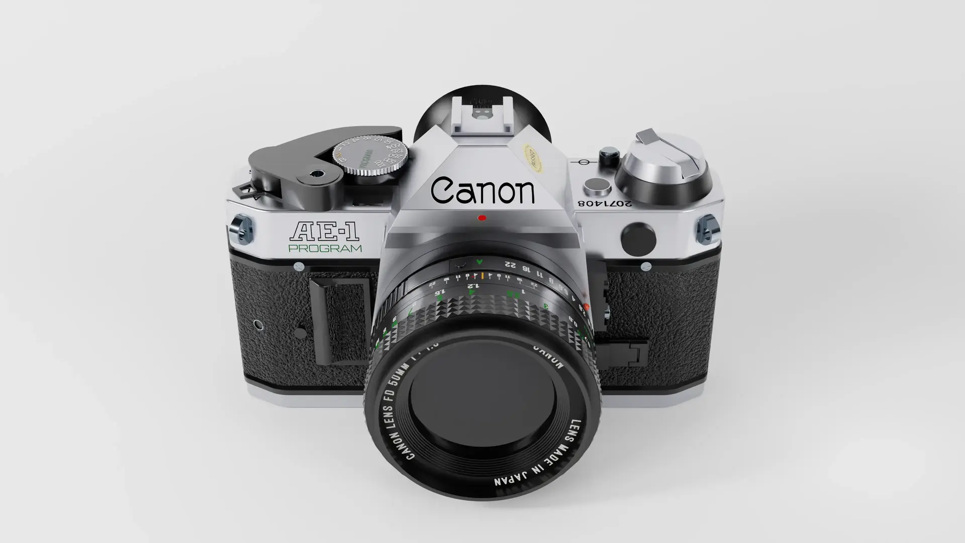 Canon AE-1 Render